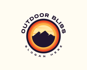 Mountain Peak Trekking logo design