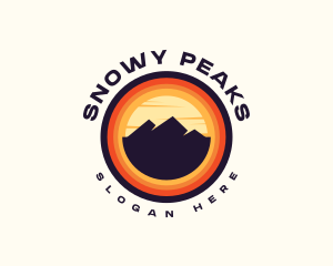 Mountain Peak Trekking logo design