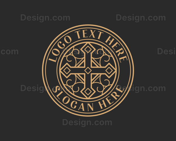 Religious Fellowship Cross Logo