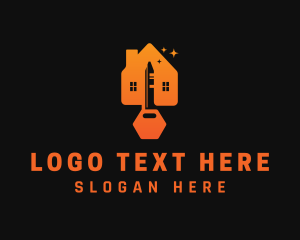 Orange HHouse Key logo