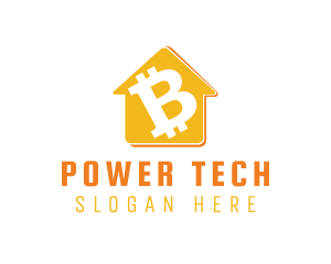 Yellow Bitcoin House logo