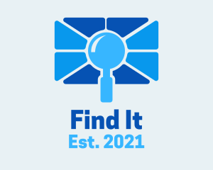 Blue Search Camera logo