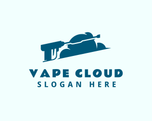 Pressure Washer Cloud logo design