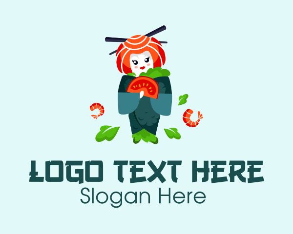 Vegetable logo example 3