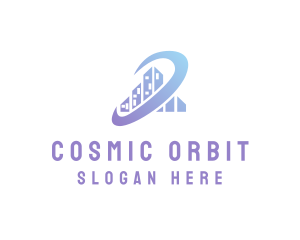 Skyscraper Building Orbit logo