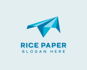 Paper Plane Aviation logo design