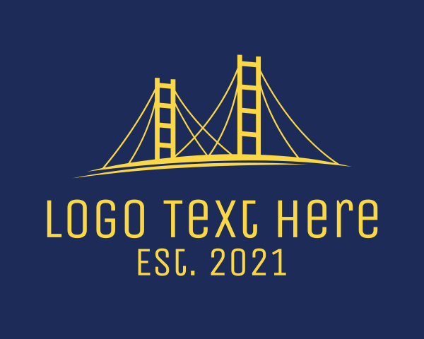 Golden Gate logo example 1