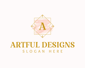 Watercolor Craft Design logo design