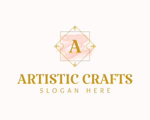 Watercolor Craft Design logo design