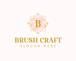 Watercolor Craft Design logo design