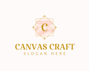 Watercolor Craft Design logo design