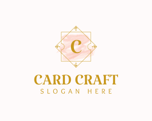 Watercolor Craft Design logo design