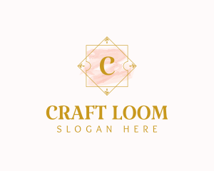 Watercolor Craft Design logo design