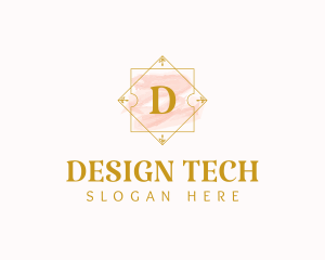 Watercolor Craft Design logo design