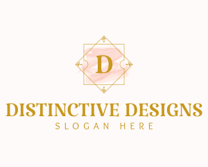 Watercolor Craft Design logo design