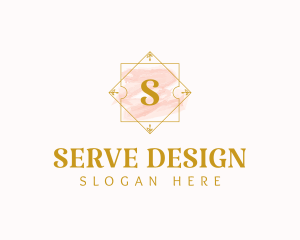 Watercolor Craft Design logo design