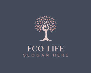 Yoga Tree Meditation logo design