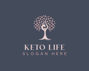 Yoga Tree Meditation logo design