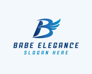 Eagle Airlines Letter B logo design