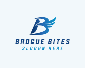 Eagle Airlines Letter B logo design