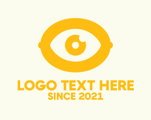 Gold Lemon Eye logo