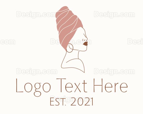 Fashion Turban Stylist Logo