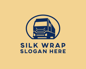 Cargo Truck Hauling logo design