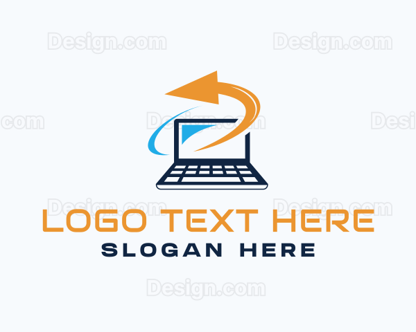 Laptop Computer Gadget Logo