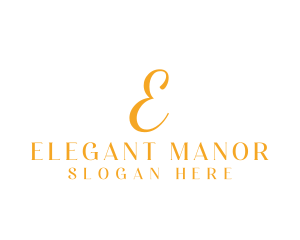 Elegant Luxury Wedding logo design