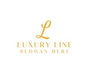 Elegant Luxury Wedding logo design