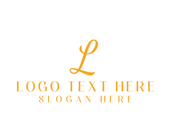 Text logo example 3
