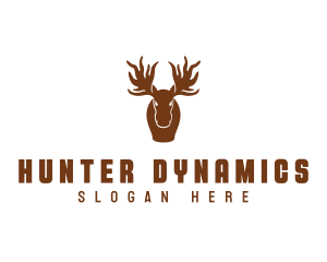Wildlife Moose Animal Hunter logo