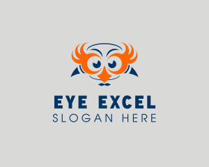 Hands Eyes Owl logo