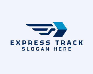 Blue Arrow Delivery logo design