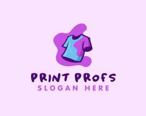 Shirt Ink Print logo design