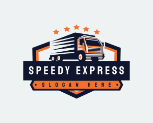 Truck Cargo  Express logo design