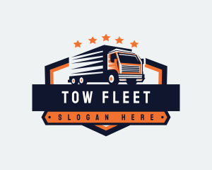 Truck Cargo  Express logo design