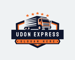 Truck Cargo  Express logo design