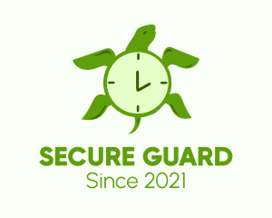 Green Turtle Clock logo