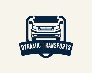 SUV Van Transportation logo design