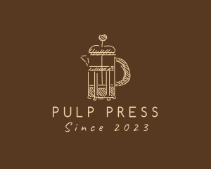 Cafe Press Coffee  logo design