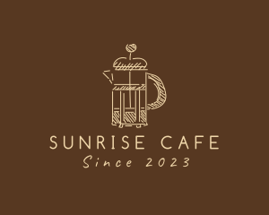 Cafe Press Coffee  logo design