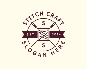 Thread Needle Tailoring logo design