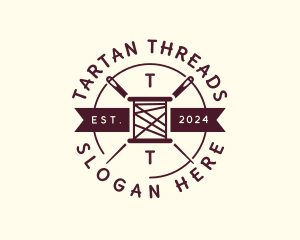 Thread Needle Tailoring logo design