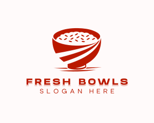 Rice Bowl Dining logo design