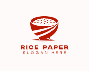 Rice Bowl Dining logo design