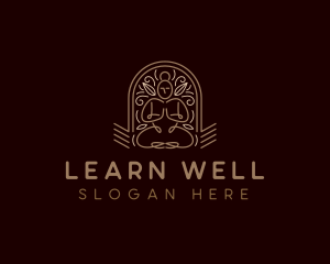 Yoga Spa Wellness logo design