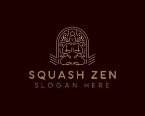 Yoga Spa Wellness logo design