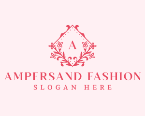 Floral Fashion Jewelry logo design