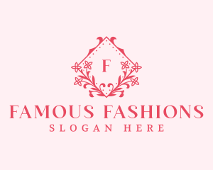 Floral Fashion Jewelry logo design